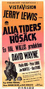 Alla tiders hösäck 1957 poster Jerry Lewis David Wayne George Marshall