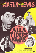 Alla tiders kompis 1951 poster Dean Martin Jerry Lewis Polly Bergen Norman Taurog