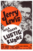 Alla tiders lustigkurre 1962 poster Jerry Lewis Joan O´Brien Zachary Scott Frank Tashlin