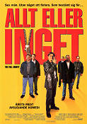 Allt eller inget 1997 poster Robert Carlyle Tom Wilkinson Mark Addy Peter Cattaneo