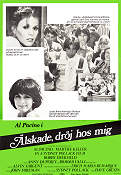 Älskade dröj hos mig 1977 poster Al Pacino Marthe Keller Anny Duperey Sydney Pollack Bilar och racing