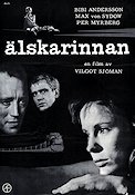 Älskarinnan 1962 poster Bibi Andersson Max von Sydow Per Myrberg Vilgot Sjöman