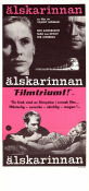 Älskarinnan 1962 poster Bibi Andersson Max von Sydow Per Myrberg Vilgot Sjöman