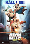 Alvin och Gänget Gasen i botten 2015 poster Jason Lee Justin Long Walt Becker