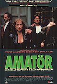 Amatör 1994 poster Isabelle Huppert Hal Hartley