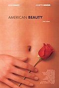 American Beauty 1999 poster Kevin Spacey Annette Bening Thora Birch Sam Mendes Blommor och växter