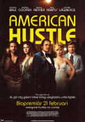 American Hustle 2013 poster Christian Bale Amy Adams Bradley Cooper Amy Adams Jennifer Lawrence David O Russell