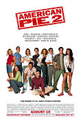 American Pie 2 2001 poster Jason Biggs Thomas Ian Nicholas Chris Klei JB Rogers