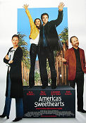 America´s Sweethearts 2001 poster Julia Roberts Billy Crystal Catherine Zeta-Jones John Cusack Joe Roth