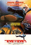 An Eye For an Eye 1981 poster Chuck Norris Kampsport