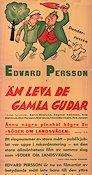 Än leva de gamla gudar 1937 poster Edvard Persson Karin Ekelund Tord Bernheim Schamyl Bauman