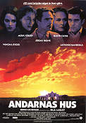 Andarnas hus 1993 poster Meryl Streep Jeremy Irons Antonio Banderas Bille August