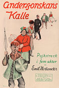 Anderssonskans Kalle 1922 poster Gösta Alexandersson Stina Berg Dagmar Ebbesen Sigurd Wallén