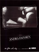 Andra dansen 1983 poster Kim Anderzon Lisa Hugosson Larus Oskarsson Larus Oskarsson Strand