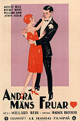 Andra mäns fruar 1924 poster Monte Blue Willard Louis Millard Webb