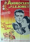 Androcles och lejonet 1953 poster Jean Simmons Victor Mature