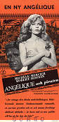 Angélique och piraten 1967 poster Michele Mercier Robert Hossein Roger Pigaut Bernard Borderie