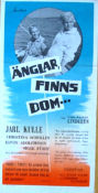 Änglar finns dom 1961 poster Christina Schollin Jarl Kulle Edvin Adolphson Lars-Magnus Lindgren Filmbolag: Sandrews Romantik