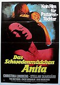 Anita ur en tonårsflickas dagbok 1973 poster Christina Lindberg Stellan Skarsgård