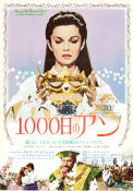 Anne of the Thousand Days 1969 poster Richard Burton Genevieve Bujold Irene Papas Charles Jarrott