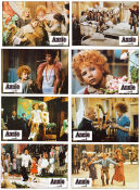 Annie 1982 lobbykort Albert Finney Carol Burnett Aileen Quinn John Huston Musikaler
