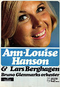 Ann-Louise Hansson 1967 affisch Ann-Louise Hansson