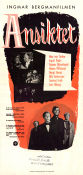 Ansiktet 1958 poster Max von Sydow Ingrid Thulin Gunnar Björnstrand Ingmar Bergman