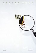 Antz 1998 poster Woody Allen Eric Darnell Animerat Insekter och spindlar