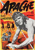 Apache 1954 poster Burt Lancaster Jean Peters John McIntire Robert Aldrich