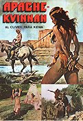 Apachekvinnan 1976 poster Al Cliver Clara Hopf Federico Boido Giorgio Mariuzzo