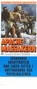 Apachemassakern 1972 poster Cliff Potts Maria Potts Harry Dean Stanton William A Graham