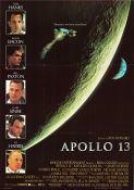 Apollo 13 1995 poster Tom Hanks Bill Paxton Kevin Bacon Ron Howard Rymdskepp