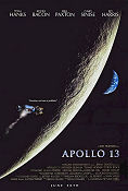 Apollo 13 1995 poster Tom Hanks Bill Paxton Kevin Bacon Ron Howard Rymdskepp