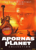 Apornas planet 1968 poster Charlton Heston Roddy McDowall Kim Hunter Franklin J Schaffner