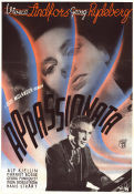 Appassionata 1944 poster Viveca Lindfors Alf Kjellin Georg Rydeberg Olof Molander Instrument