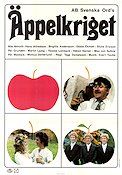 Äppelkriget 1971 poster Hans Alfredson Birgitta Andersson Gösta Ekman Per Grundén Sture Ericson Monica Zetterlund Tage Danielsson Filmbolag: AB Svenska Ord Hitta mer: Skåne