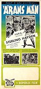 Ärans män 1956 poster Sterling Hayden