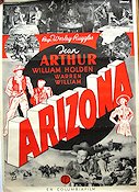 Arizona 1941 poster Jean Arthur William Holden