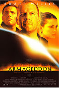 Armageddon 1998 poster Bruce Willis Billy Bob Thornton Ben Affleck Liv Tyler Michael Bay Hitta mer: Jerry Bruckheimer