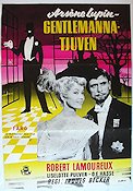 Arsene Lupin Gentlemannatjuven 1957 poster Robert Lamoureux