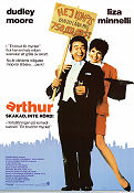 Arthur 1981 poster Dudley Moore Liza Minnelli John Gielgud Steve Gordon