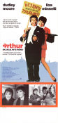 Arthur 1981 poster Dudley Moore Liza Minnelli John Gielgud Steve Gordon