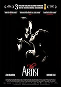 The Artist 2011 poster Jean Dujardin Berenice Bejo Silent movie Michel Hazanavicius
