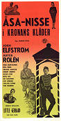 Åsa-Nisse i kronans kläder 1958 poster John Elfström Artur Rolén Brita Öberg Little Gerhard Ragnar Frisk Hitta mer: Åsa-Nisse