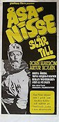 Åsa-Nisse slår till 1965 poster John Elfström Artur Rolén Brita Öberg Sten och Stanley Bengt Palm Från serier Vintersport