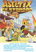 Asterix 12 stordåd 1976 poster Roger Carel René Goscinny Hitta mer: Asterix Text: Goscinny-Uderzo Från serier