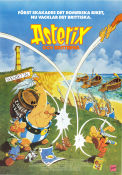 Asterix och britterna 1986 poster Roger Carel Pino Van Lamsweerde Hitta mer: Asterix Text: Goscinny-Uderzo Från serier Animerat
