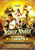 Asterix och Obelix Uppdrag Kleopatra 2002 poster Gérard Depardieu Christian Clavier Jamel Debbouze Alain Chabat Från serier