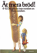 Ät mera bröd Brödinstitutet E 1978 affisch Hitta mer: Brödinstitutet
