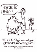 Ät mera bröd Gryta B 1978 affisch Hitta mer: Brödinstitutet Affischkonstnär: Staffan Lindén Mat och dryck